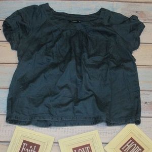 ANA Plus Size Top Pretty Green 2X